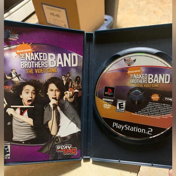 The Naked Brothers Band The Video Game (Sony PlayStation 2, 2008) PS2 Tested - Picture 2 of 3